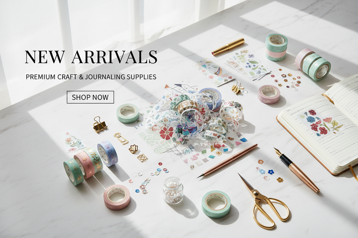 Shroomi's new arrivals: cheerful brown squirrel holding green 'NEW ARRIVALS' sign, playful illustration