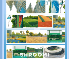 Campus Scene 2 PET Tape School Campus PET Tape for Scrapbooking