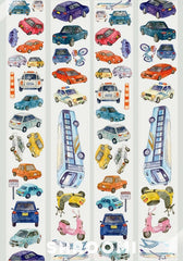 City Vehicles PET Tape City Vehicles PET Tape – Hand-drawn Car Design Tape