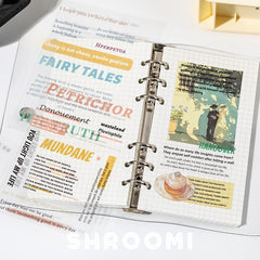 Unexpected Encounter English Sticker Collection Unexpected Encounter English Sticker Book – Aesthetic Text Stickers for Journaling & Planners