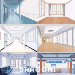 Modern Interiors PET Tape Modern Spaces Divider PET Tape – Contemporary Background Tape