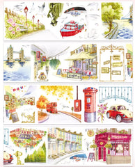 Strolling in London PET Tape Strolling in London PET Tape | British Scenery & Red Bus Tape