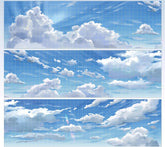 Roaming Through Clouds · Day Roaming Through Clouds Day Tape | Dual-Finish Sunlit Sky PET Tape