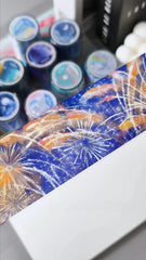 Sky Dreams Fireworks Landscape Washi Tape - PET 5cm x 5m