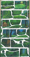 Firefly Summer Night PET Tape Firefly Summer Night Shell Gloss Tape | Magical Forest Scenery