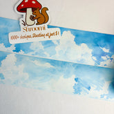 Falling Clouds Tape Falling Clouds Washi Tape – Dreamy Sky Cloud Decorative Tape for Journaling, Scrapbooking & DIY Crafts