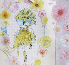 Golden Hour Glow - Character PET Tape Golden Hour Glow Character PET Tape | Cute Journaling Stickers