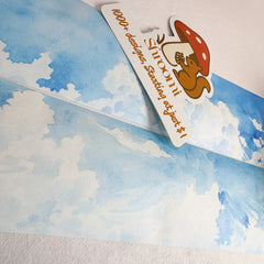 Falling Clouds Tape Falling Clouds Washi Tape – Dreamy Sky Cloud Decorative Tape for Journaling, Scrapbooking & DIY Crafts