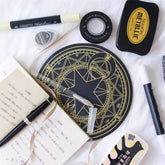 Mystic Circle Crafting Pad Mini Mystic Circle Crafting Pad Mini | Round Magic Cutting Mat for Journaling & Washi Tape