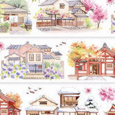 Strolling in Kyoto PET Tape Strolling in Kyoto PET Tape | Japanese Temple & Shrine Scenery