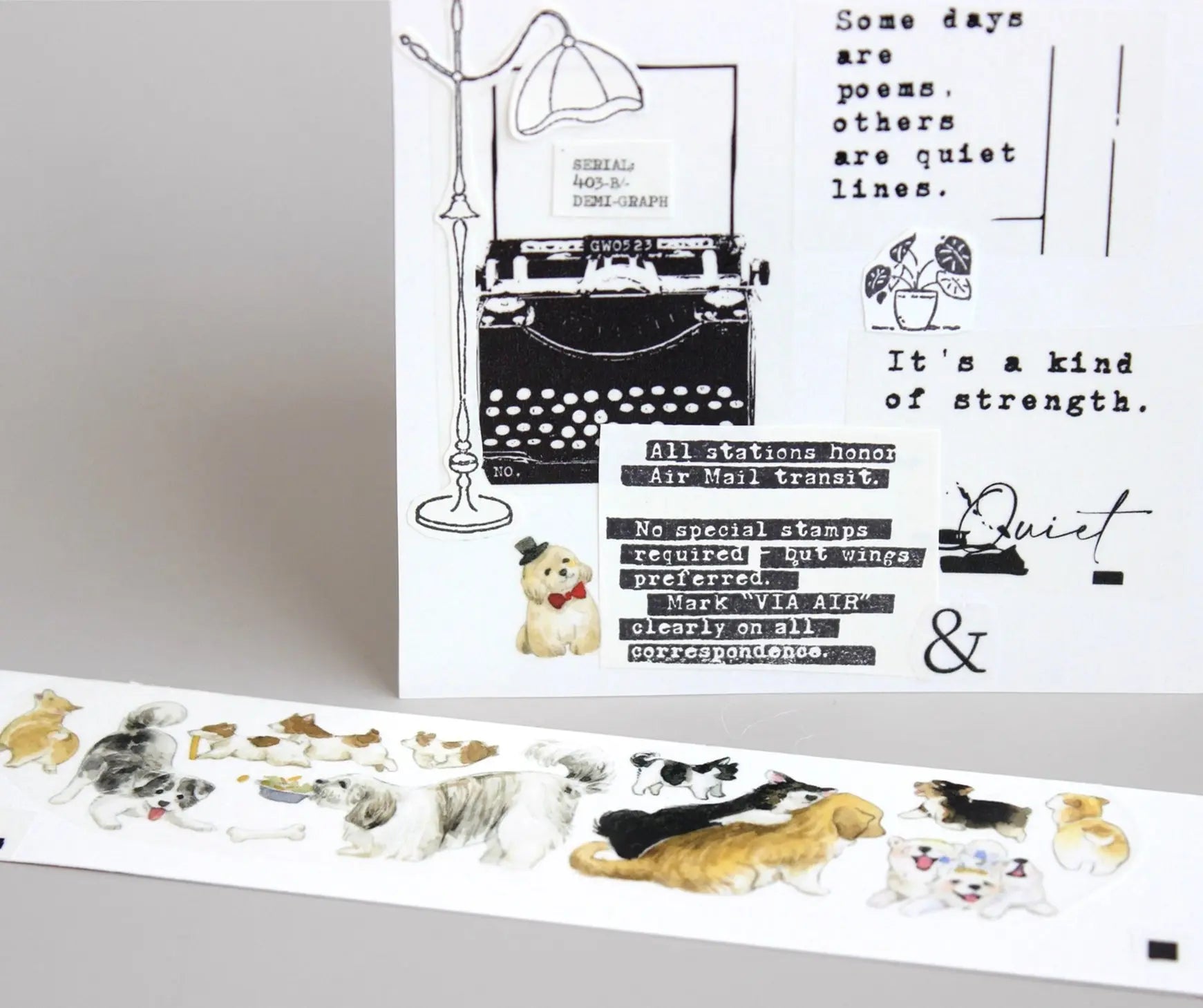 Pudding Puppy PET Tape MOODTAPE