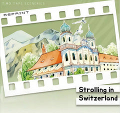 Strolling in Switzerland PET Tape Strolling in Switzerland PET Tape | Alpine & Mountain Scenery