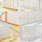 Corridor Shadows PET Tape Corridor Shadows Tape – Decorative Tape with Hallway & Interior Designs