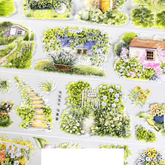 Garden Pathway PET Tape Garden Pathway PET Tape | Cottage & Floral Scenery Sticker