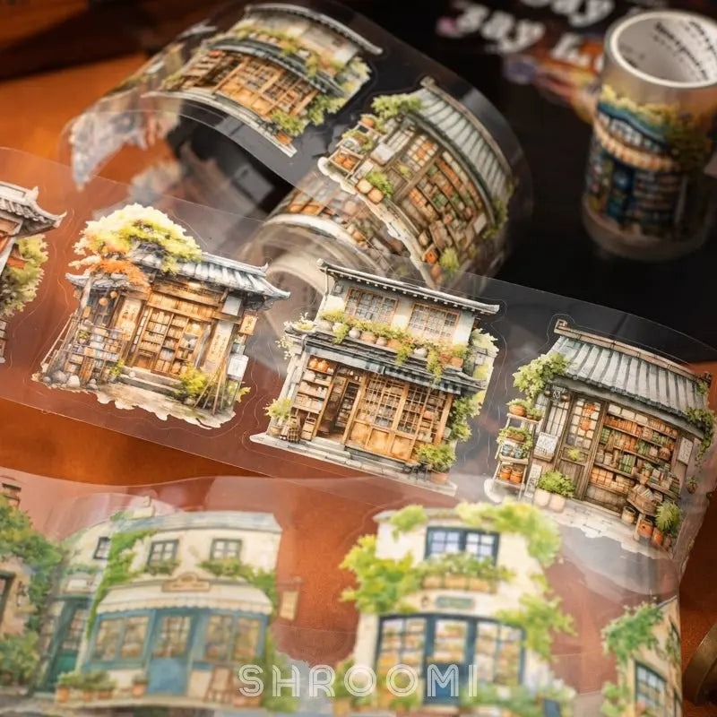 Grocery Shop Scene PET Tape 6 Styles - Shroomi