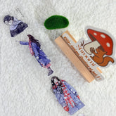 Die-cut Snowfall Whispers Character PET Tape Snowfall Serenity Watercolor Die-cut Matte PET Tape | Shroomi