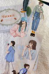 Walking Character PET Tape - 5cm x 95cm