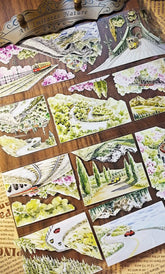 Mountain and River Traces PET Tape Mountain & River Traces PET Tape | Train & Landscape Scenery