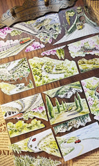 Mountain and River Traces PET Tape Mountain & River Traces PET Tape | Train & Landscape Scenery