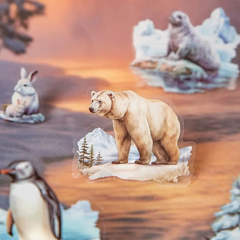 Animal World PET Stickers - 4 Styles Shroomi