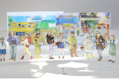 Morning Characters PET Tape Morning Characters PET Tape | Diverse People for Scene Making