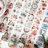 Christmas Island Series Matte PET Tape - 6 Designs Holiday Journaling Stickers