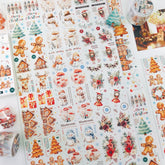Winter Limited Edition Washi Tape - Christmas Snowman Flowers Girl Character Decorative Tape