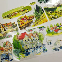 Strolling in Switzerland PET Tape Strolling in Switzerland PET Tape | Alpine & Mountain Scenery