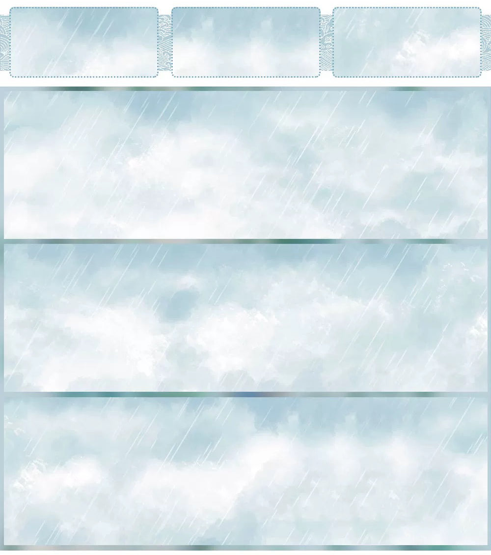 Metallic silver and blue gradient background with reflective textures