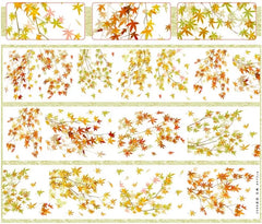 Red Maple PET Tape Red Maple PET Tape for Autumn Journaling & Crafts