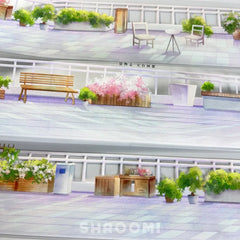 Rooftop Retreat PET Tape Rooftop Retreat PET Tape | Urban Scenery for Journaling