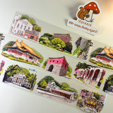 Round Island Tour PET Tape Round Island Tour PET Tape – Scenic Taiwan Landscapes for Journaling