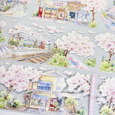 Sakura Street Shell Shine PET Tape Sakura Street Shell Shine PET Tape | Japanese Spring Scenery