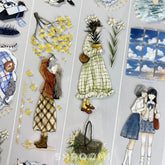 Seasons of Her Days PET Tape Seasons of Her Days PET Tape | Autumn Character Stickers
