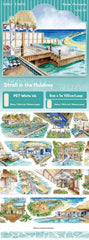 Strolling in the Maldives PET Tape Strolling in the Maldives PET Tape | Tropical Island Resort Scenery