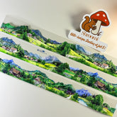 The Journey PET Tape Journey PET Tape – Pastoral Landscape Watercolor for Journaling