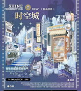 Time Space City PET Tape Time Space City PET Tape | Futuristic & Anime Style Scenery