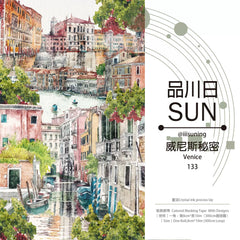 Venice Secret PET Tape - Last one left, No restock Venice Secret PET Tape | Italian Canal & Cityscape Scenery