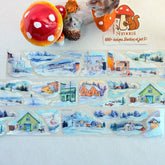 Winter Journey PET Tape Winter Journey Shell Gloss PET Tape | Snowy Landscape Scenery
