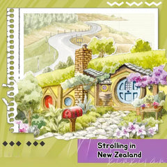 Strolling in New Zealand PET Tape Strolling in New Zealand PET Tape | Epic Landscape Scenery
