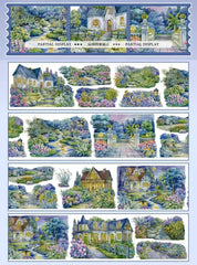 Floral Isle at Night PET Tape Floral Isle at Night PET Tape | Enchanted Castle Garden Scene