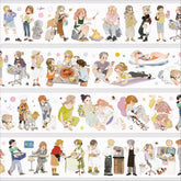Everyday Radiance Characters PET Tape Everyday Moments Characters Washi | Lifestyle & Hobby Persona Decor Tape