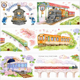 Whistle of the Fairy Town PET Tape Fairy Town Train PET Tape | Cute & Whimsical Craft Tape