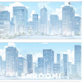 Modern City – Dawn Tape Modern City PET Tape (Dawn) – Morning Urban Skyline