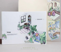 Indoor Furniture PET Tape Memories Hut PET Tape | Cozy & Vintage Home Interior Stickers