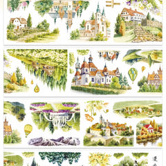 Strolling in Poland PET Tape Strolling in Poland PET Tape | Castle & Countryside Scenery