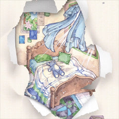 Indoor Furniture PET Tape Memories Hut PET Tape | Cozy & Vintage Home Interior Stickers