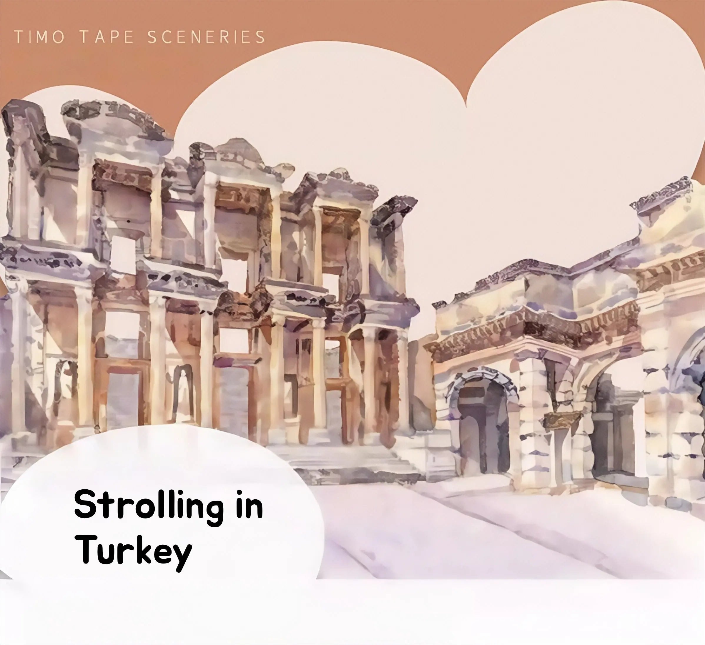 Strolling in Turkey PET Tape Strolling in Turkey PET Tape | Turkish Seaside & Architecture