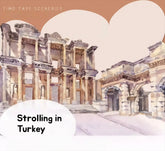 Strolling in Turkey PET Tape Strolling in Turkey PET Tape | Turkish Seaside & Architecture