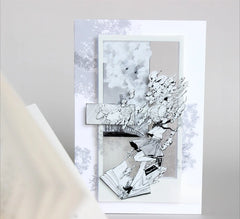 Windwhisper - Character PET Tape Windwhisper Monochrome Character Tape | Minimalist PET Stickers